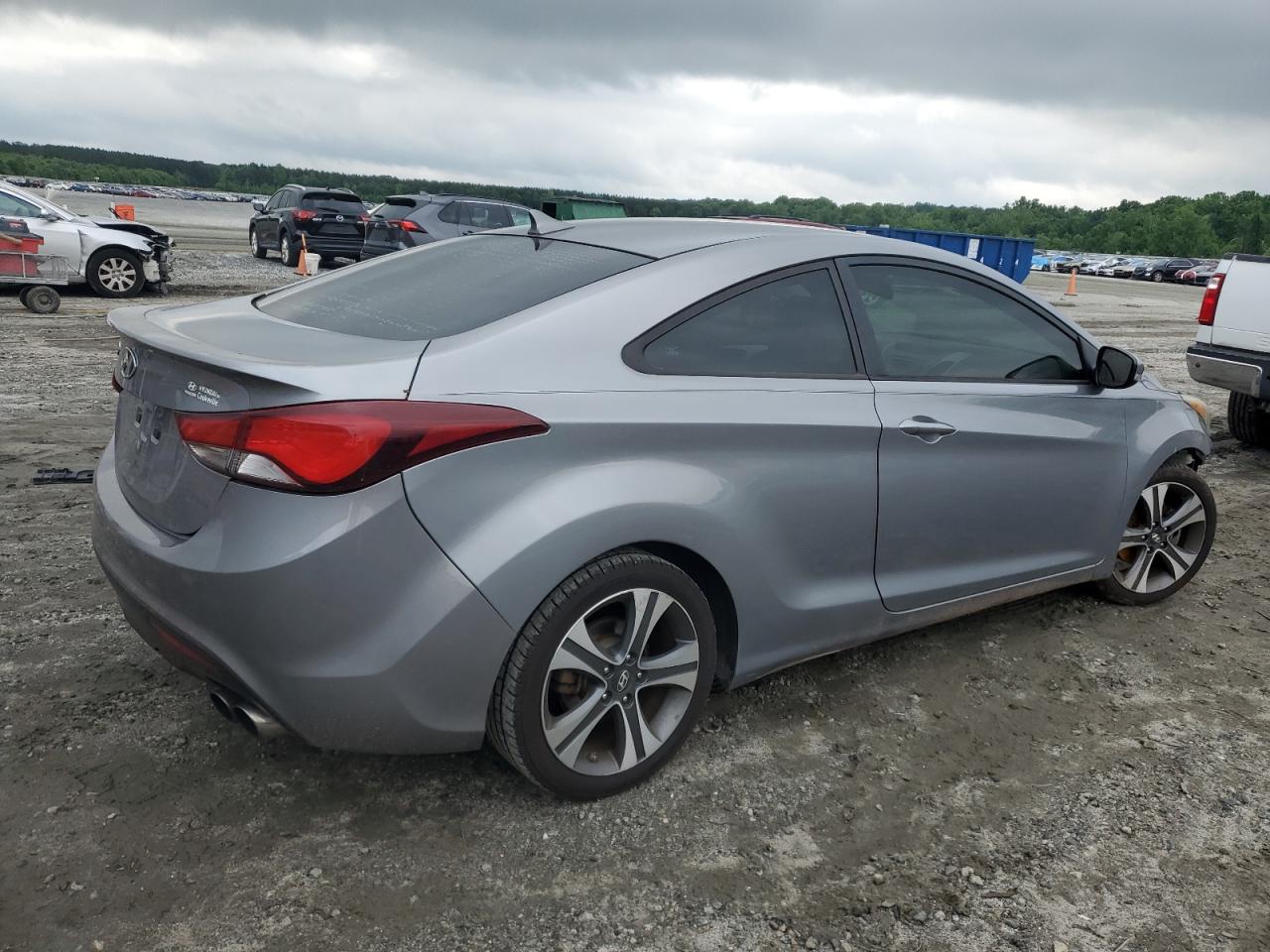 KMHDH6AH1EU028564 2014 Hyundai Elantra Coupe Gs