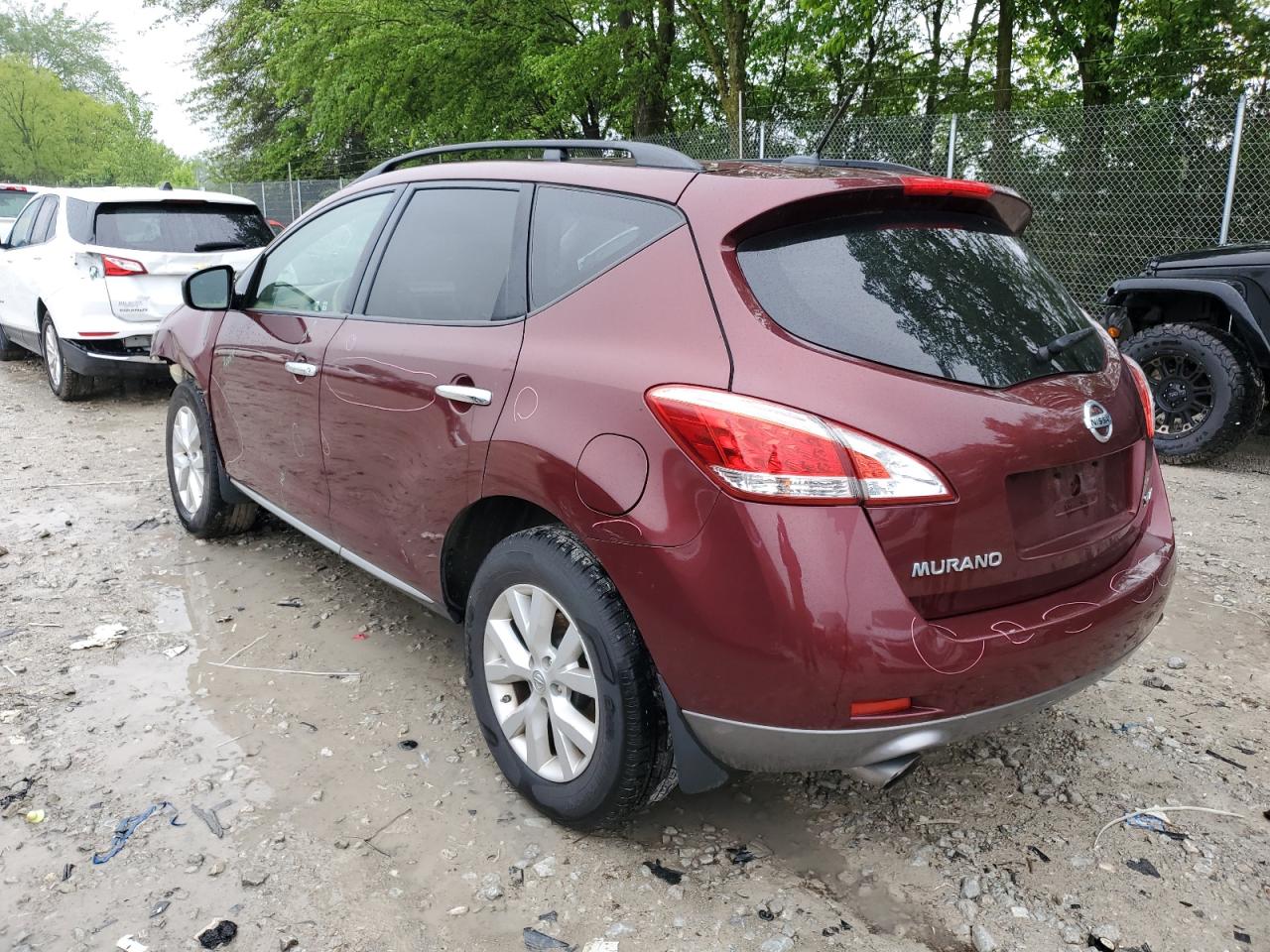 JN8AZ1MW9CW202663 2012 Nissan Murano S