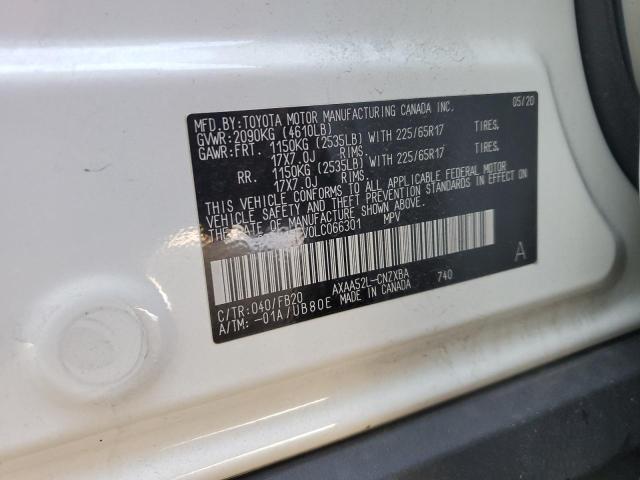 2020 Toyota Rav4 Le VIN: 2T3H1RFV0LC066301 Lot: 56952694