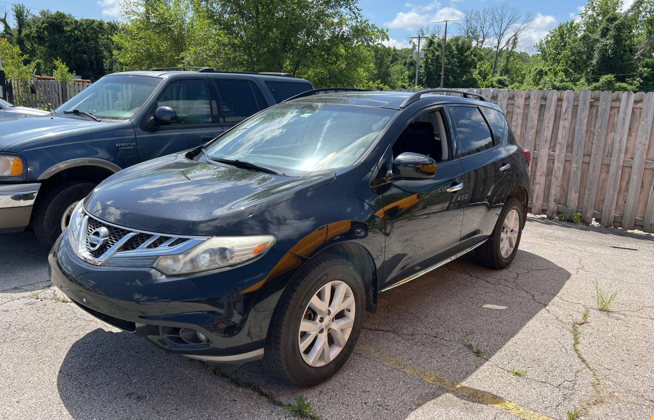 JN8AZ1MW6CW209649 2012 Nissan Murano S