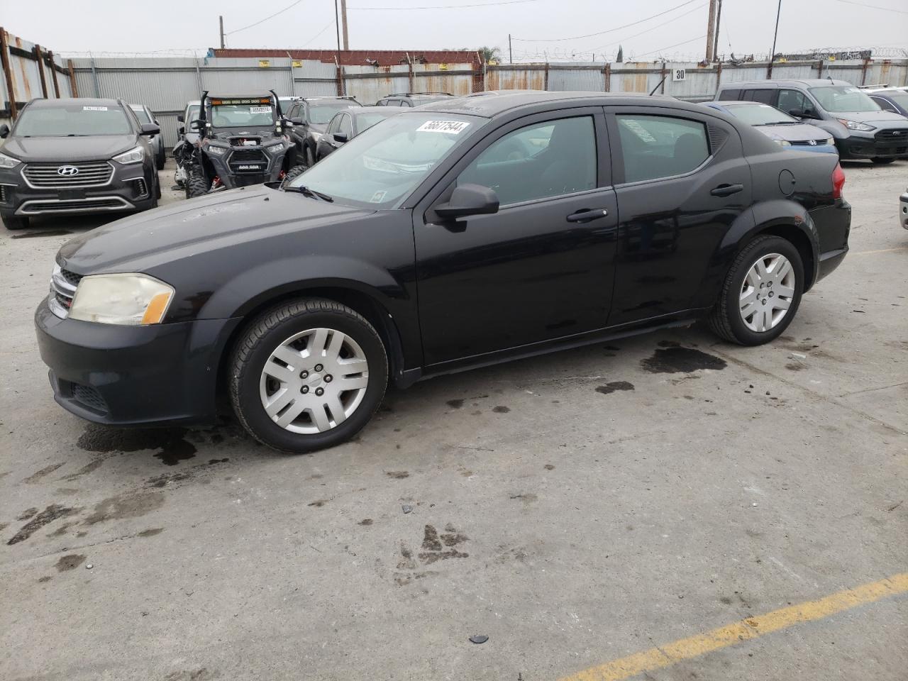 1C3CDZAB1DN754009 2013 Dodge Avenger Se