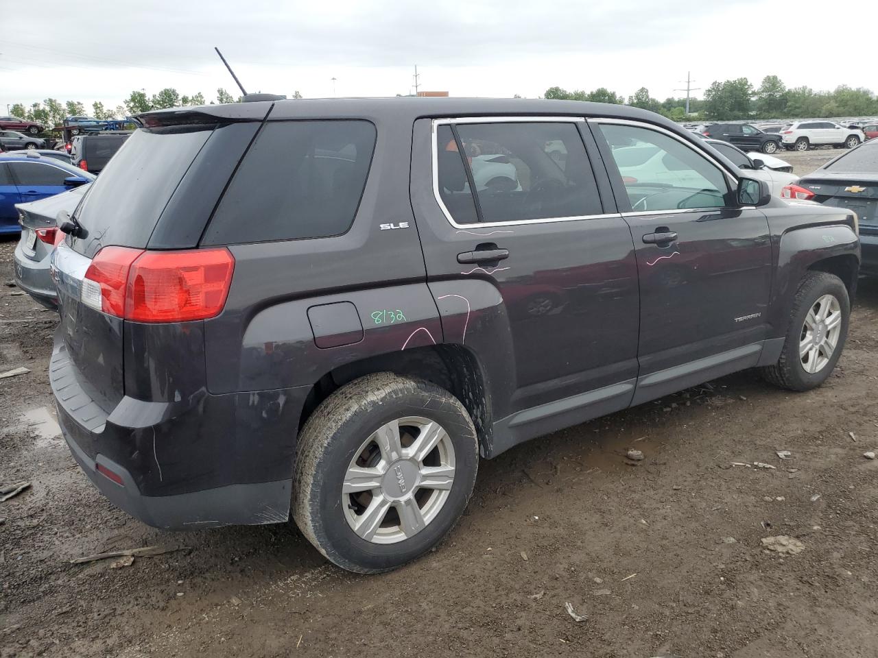 2GKALMEK3F6220752 2015 GMC Terrain Sle