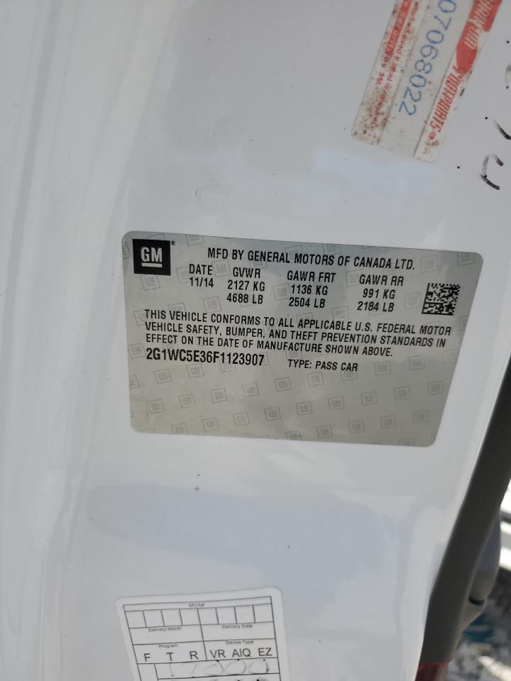 2G1WC5E36F1123907 2015 Chevrolet Impala Limited Ltz