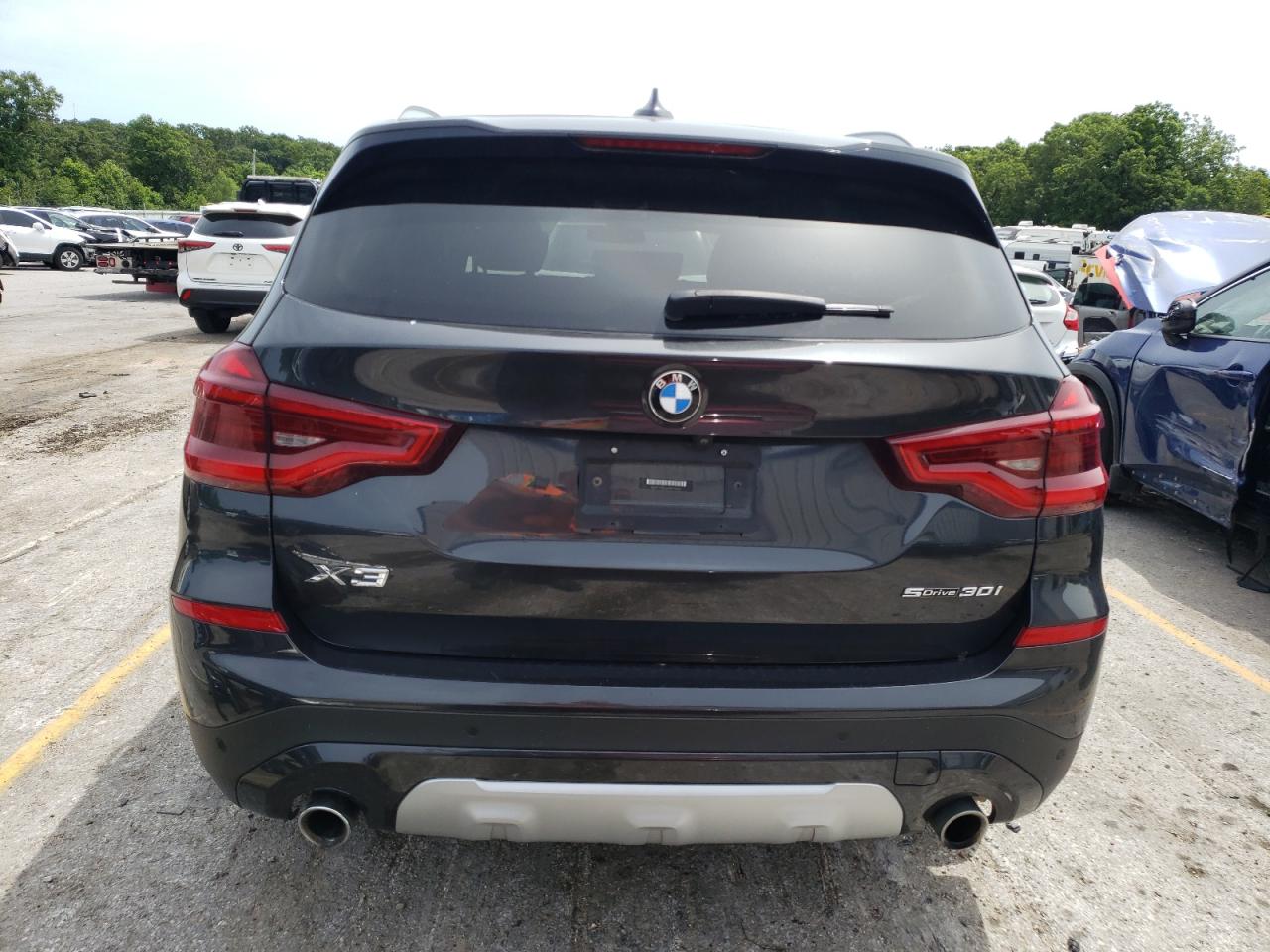 2021 BMW X3 Sdrive30I vin: 5UXTY3C01M9F70546