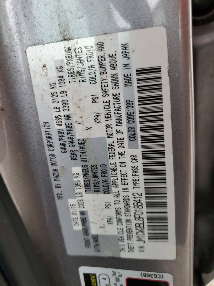 JM1CW2BL8F0186412 2015 Mazda 5 Sport