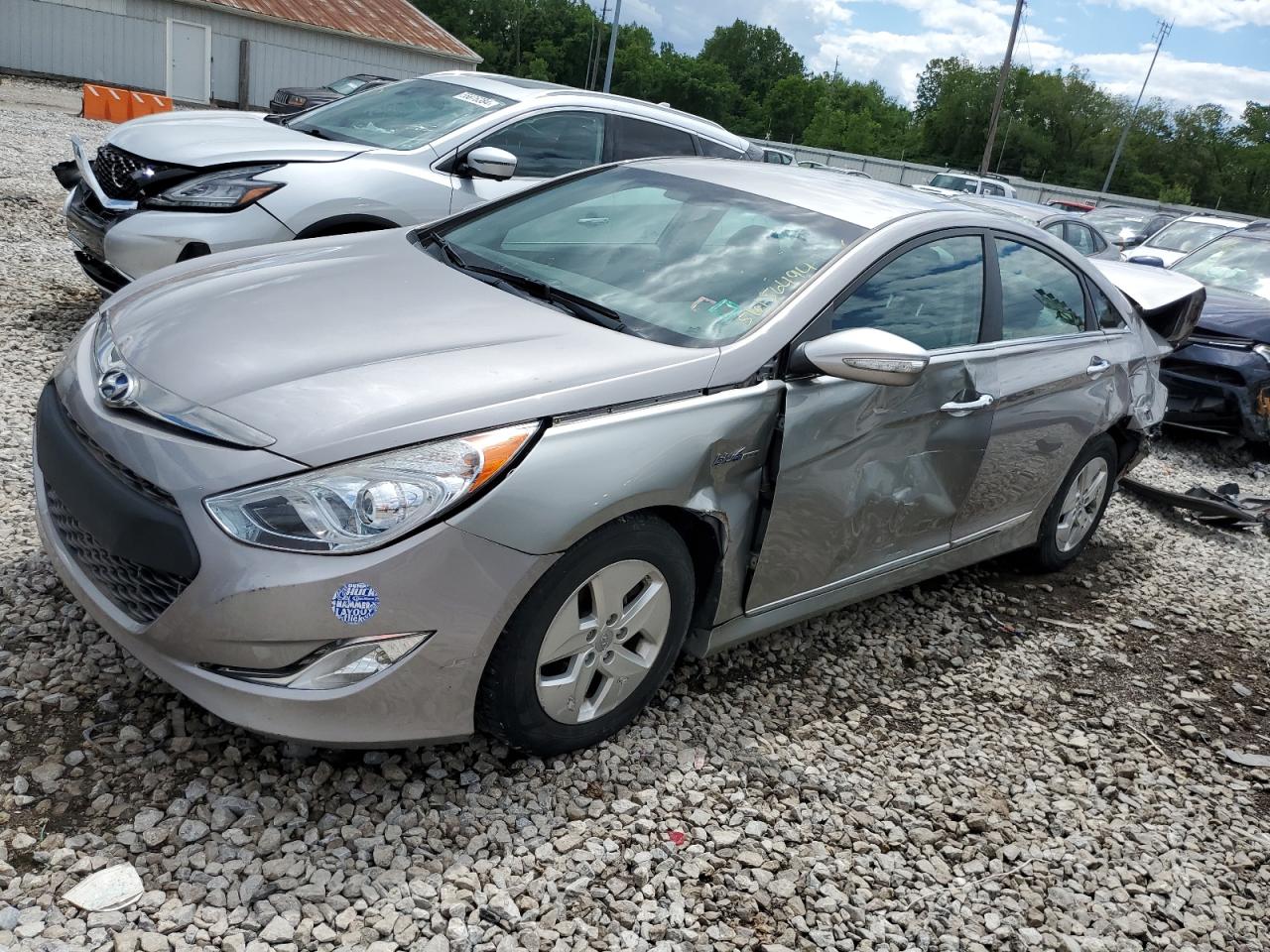 KMHEC4A46BA017321 2011 Hyundai Sonata Hybrid