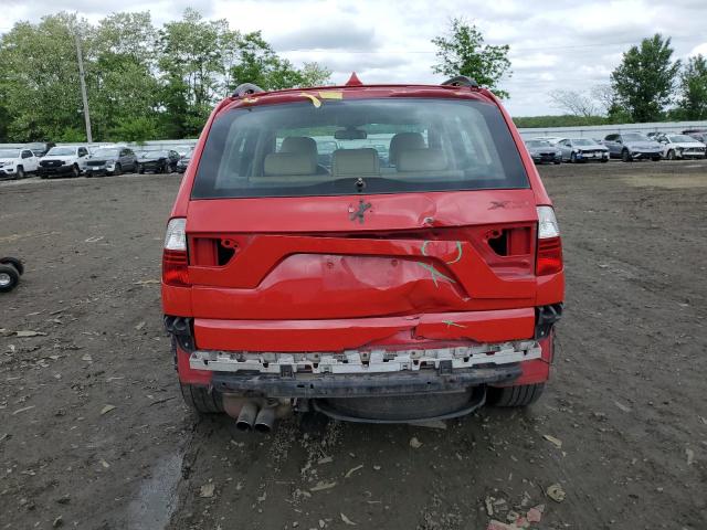 2007 BMW X3 3.0Si VIN: WBXPC93427WF04104 Lot: 55375544