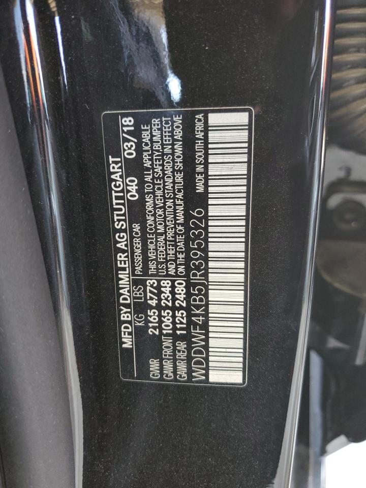 WDDWF4KB5JR395326 2018 Mercedes-Benz C 300 4Matic