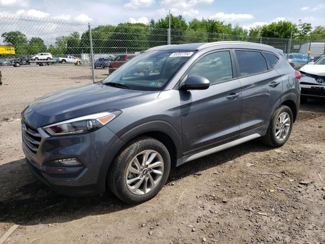 Lot #2552076995 2018 HYUNDAI TUCSON SEL salvage car