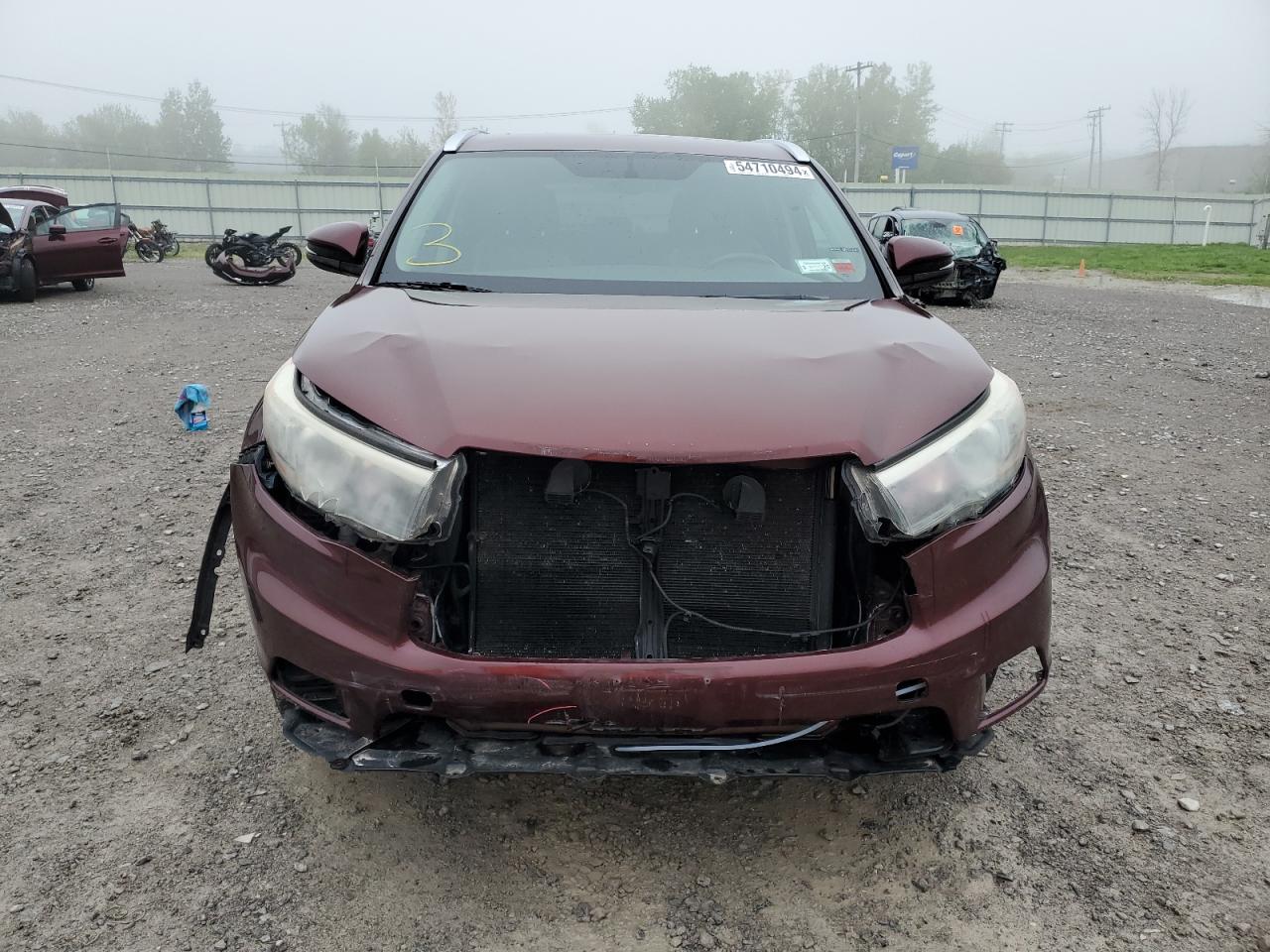 5TDJKRFH9FS100233 2015 Toyota Highlander Xle