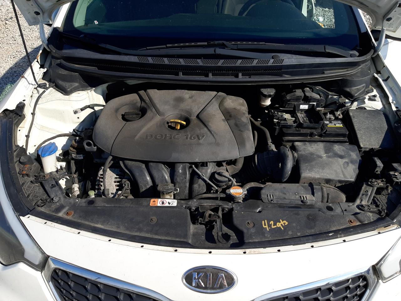 KNAFX4A69G5478346 2016 Kia Forte Lx