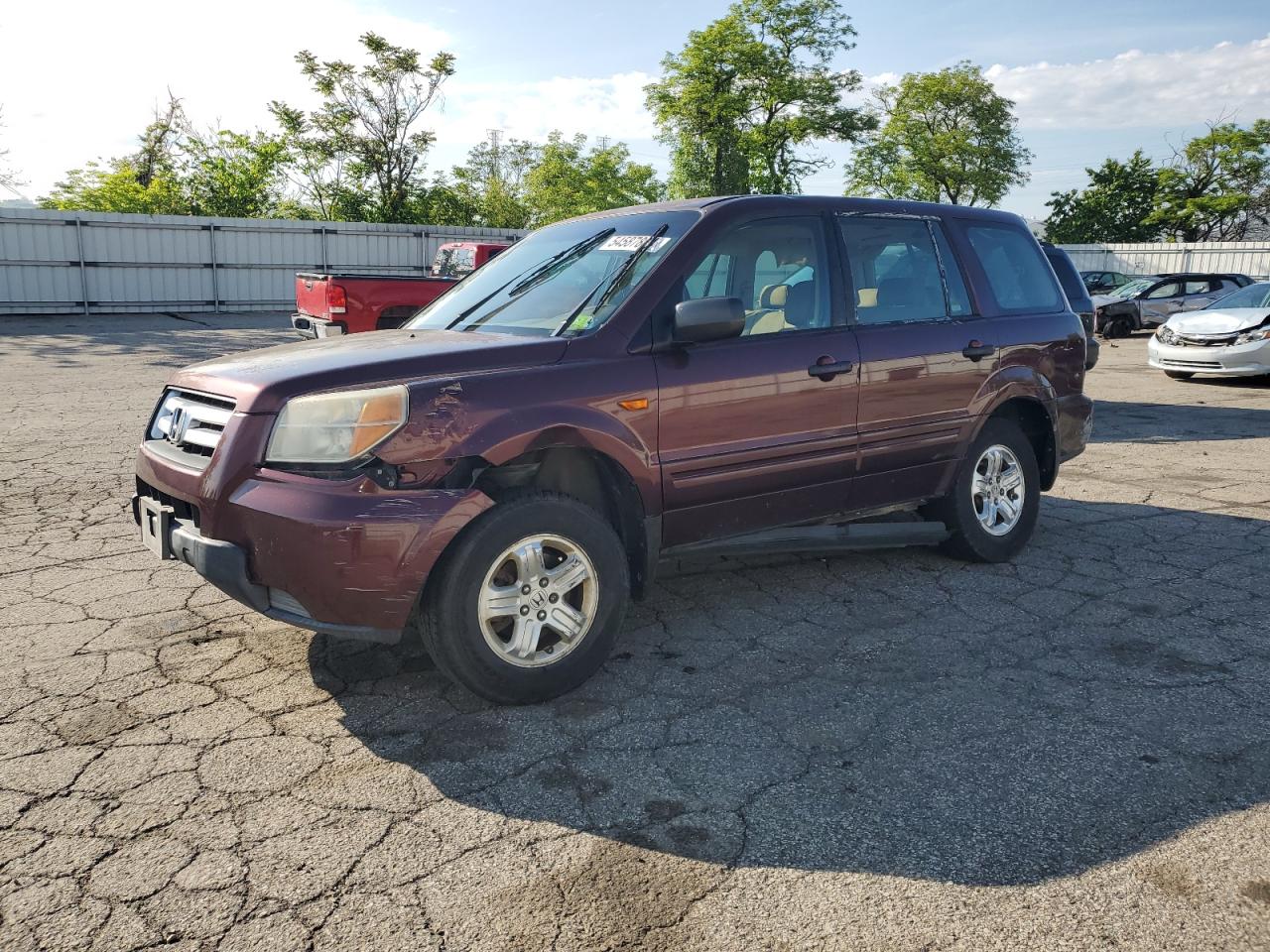 5FNYF18197B024667 2007 Honda Pilot Lx