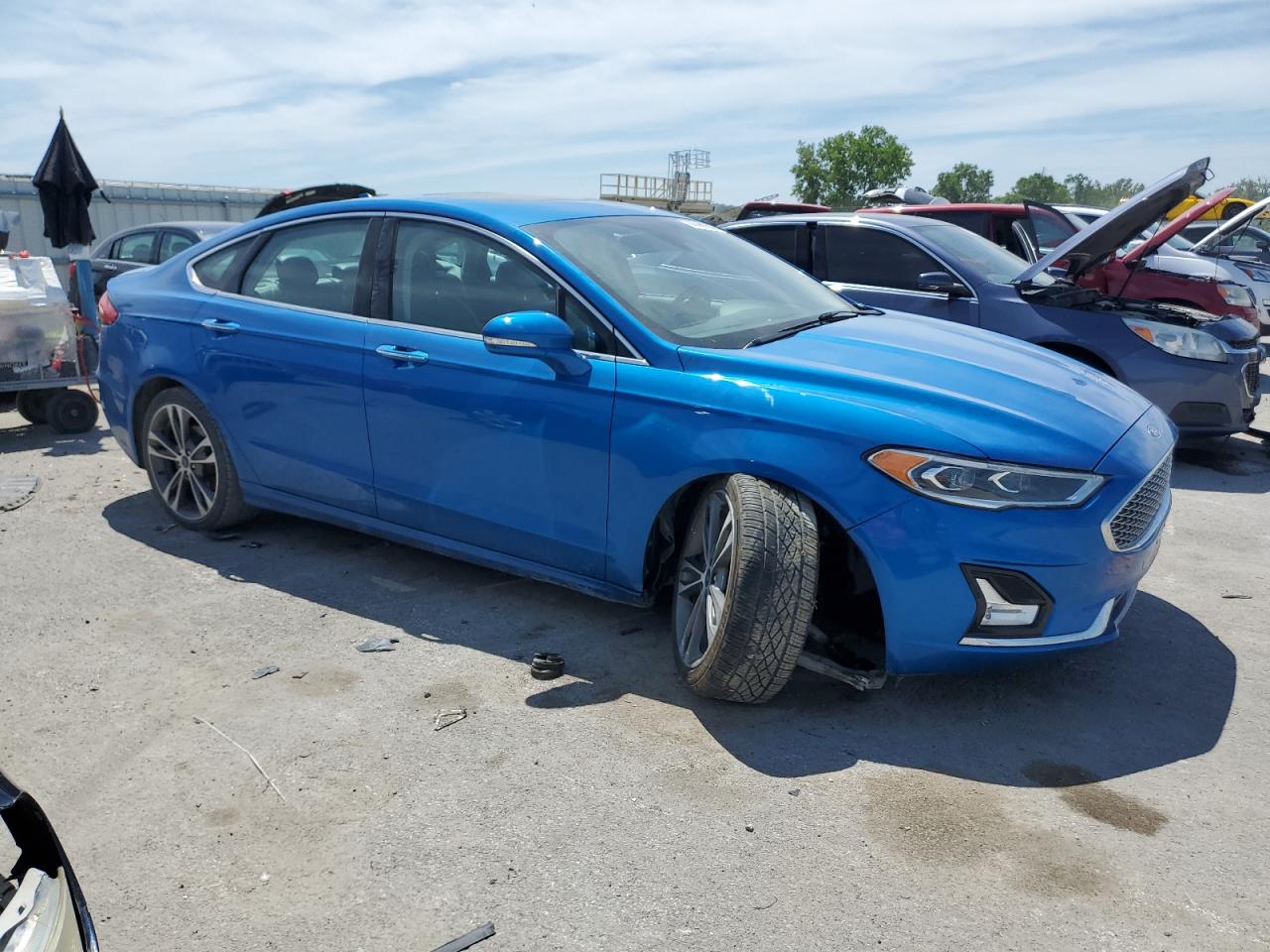 2020 Ford Fusion Titanium vin: 3FA6P0D94LR115581