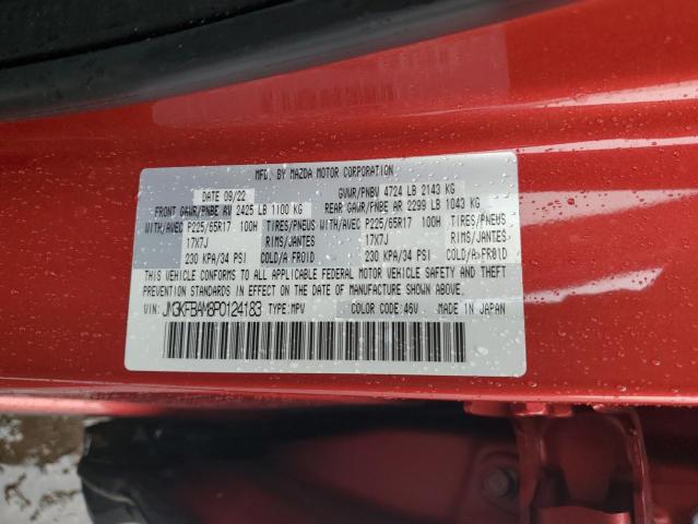 2023 Mazda Cx-5 VIN: JM3KFBAM8P0124183 Lot: 54735794