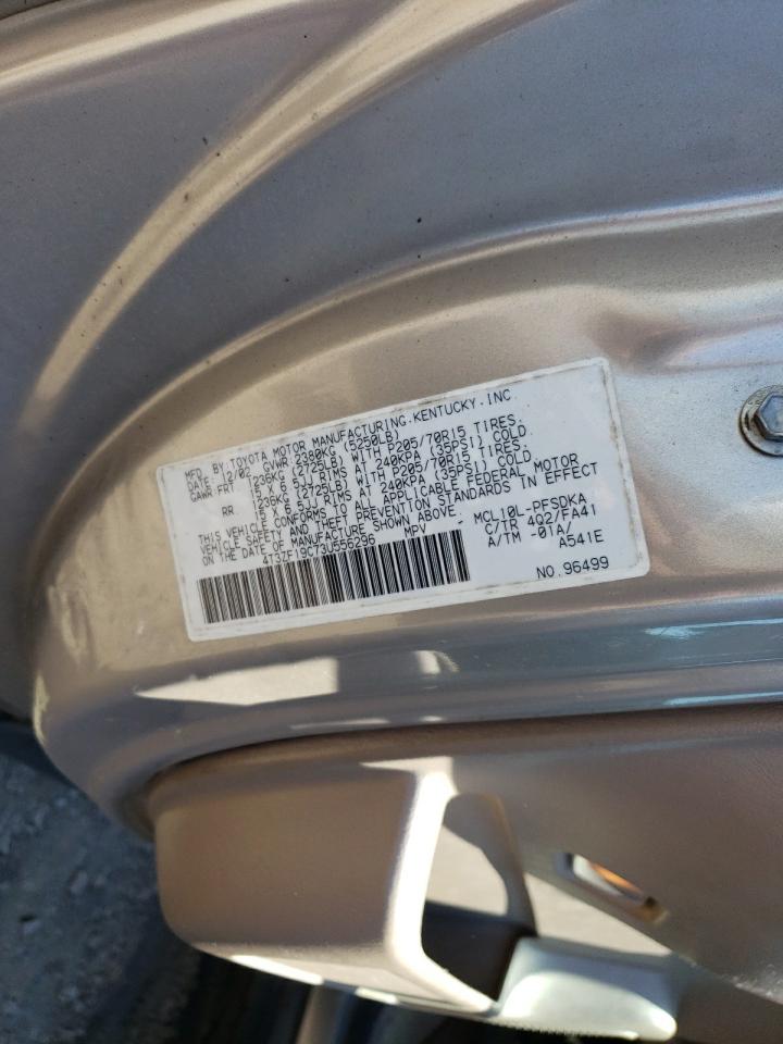 4T3ZF19C73U556296 2003 Toyota Sienna Ce