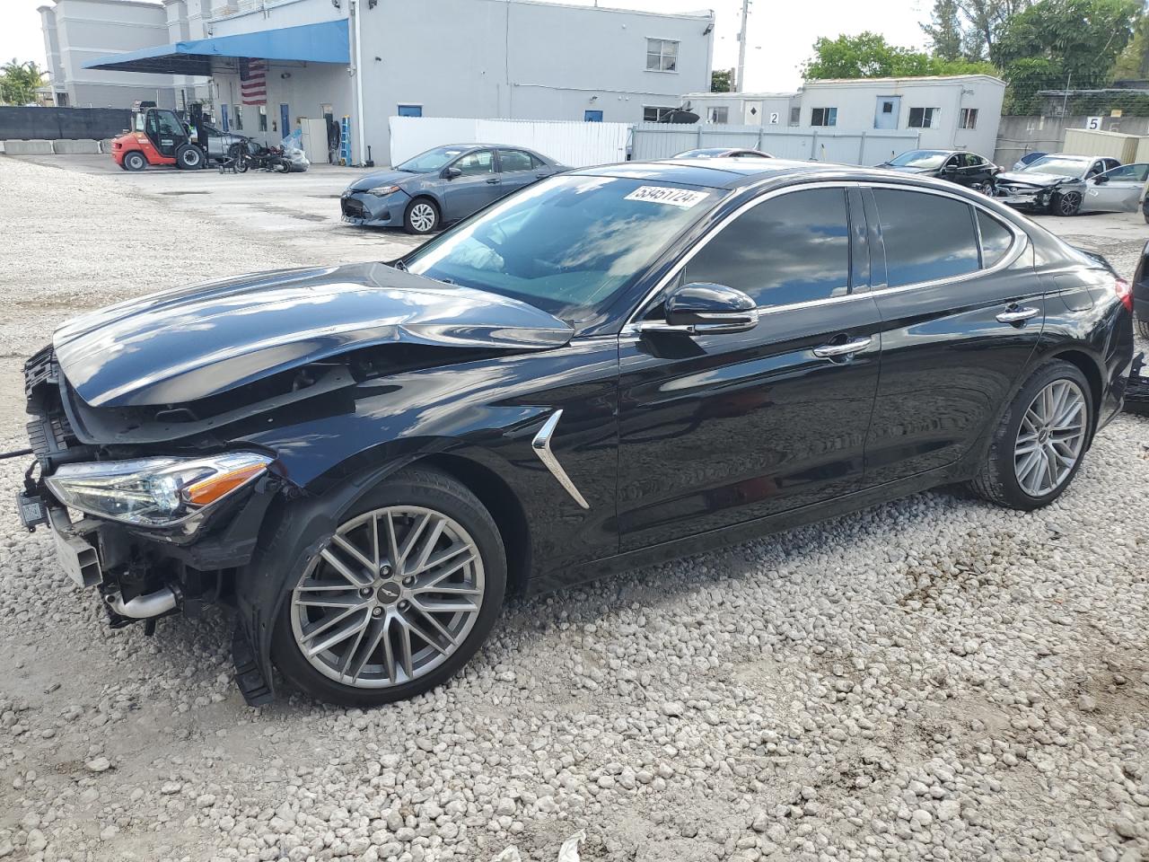 2021 Genesis G70 Elite vin: KMTG34LA6MU078574