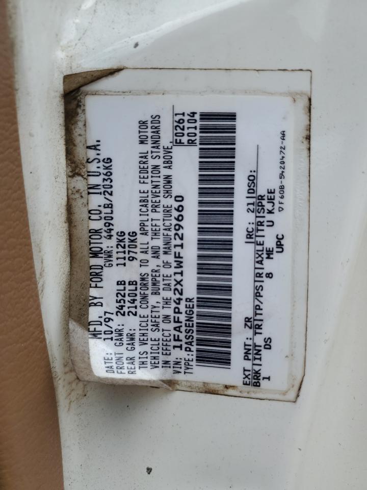 1FAFP42X1WF129660 1998 Ford Mustang Gt 1FAFP42X1WF129660 1998 Ford Mustang Gt