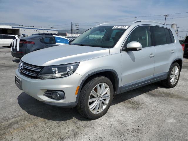 Lot #2535950795 2012 VOLKSWAGEN TIGUAN S salvage car