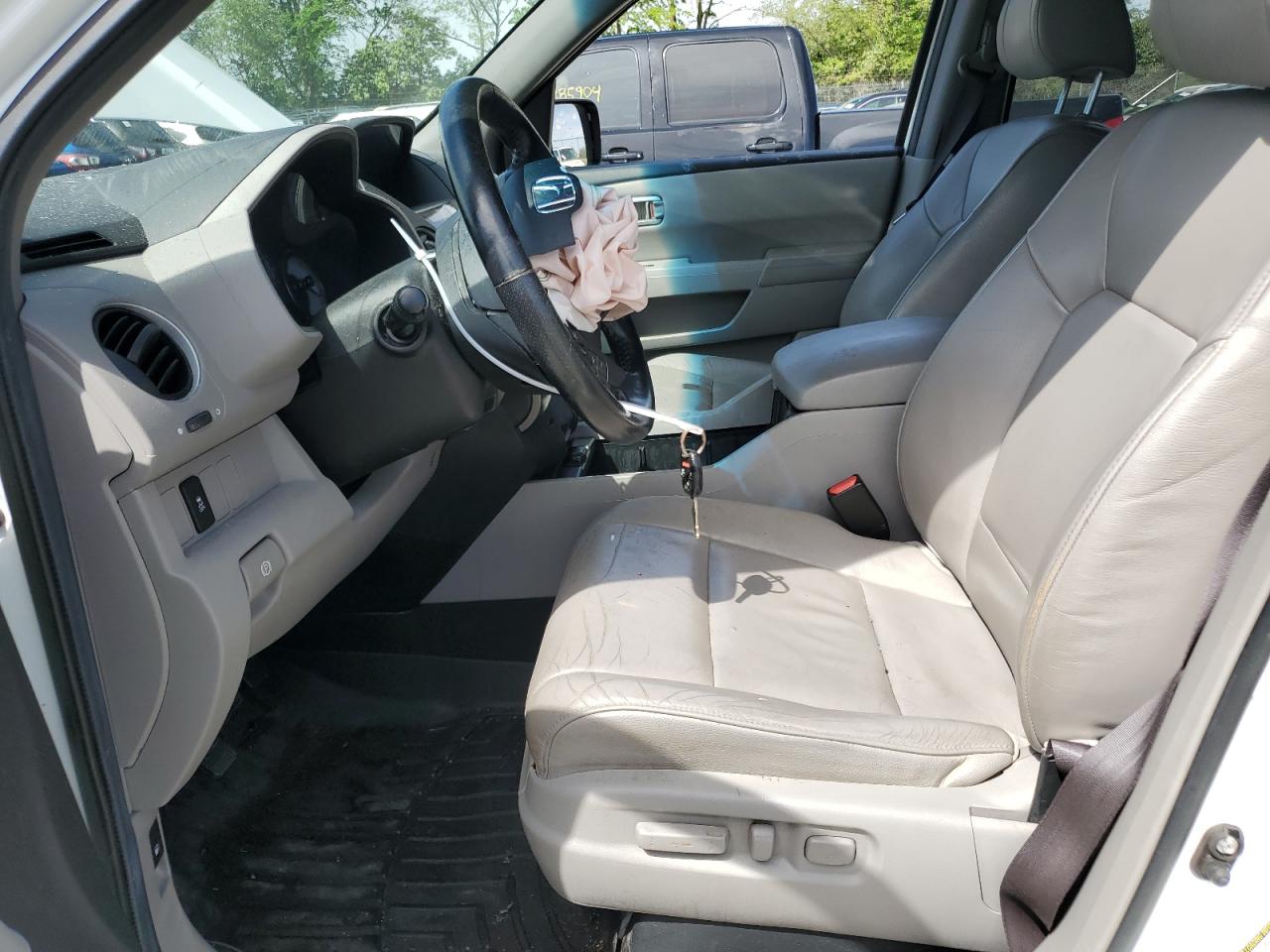 5FNYF4H57DB026384 2013 Honda Pilot Exl