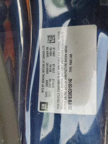 2012 Chevrolet Camaro Lt VIN: 2G1FB1E38C9156142 Lot: 54145624