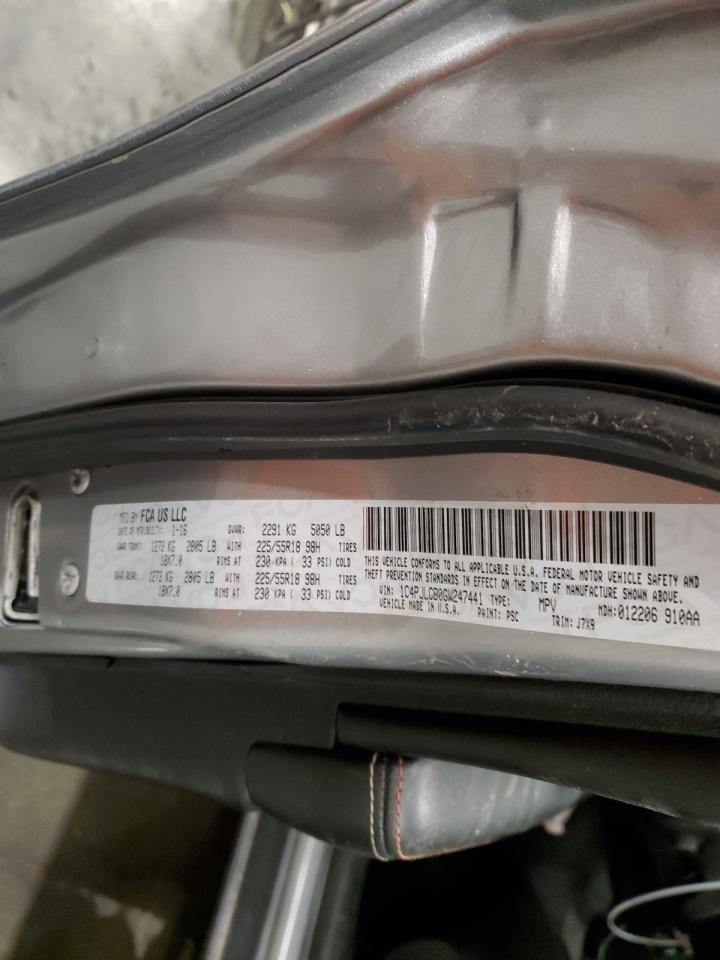 1C4PJLCB0GW247441 2016 Jeep Cherokee Latitude