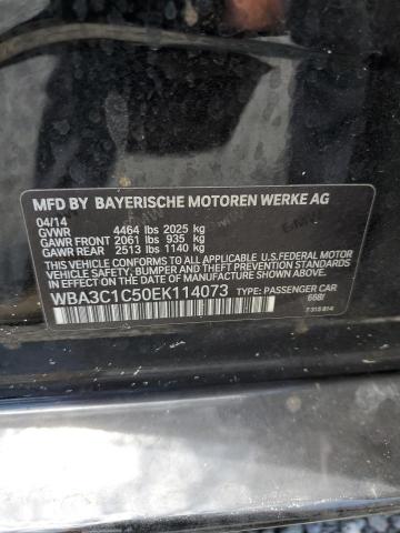 2014 BMW 328 I Sulev VIN: WBA3C1C50EK114073 Lot: 57010994