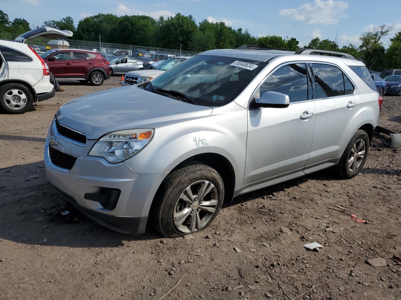 2CNALDEW2A6404521 2010 Chevrolet Equinox Lt