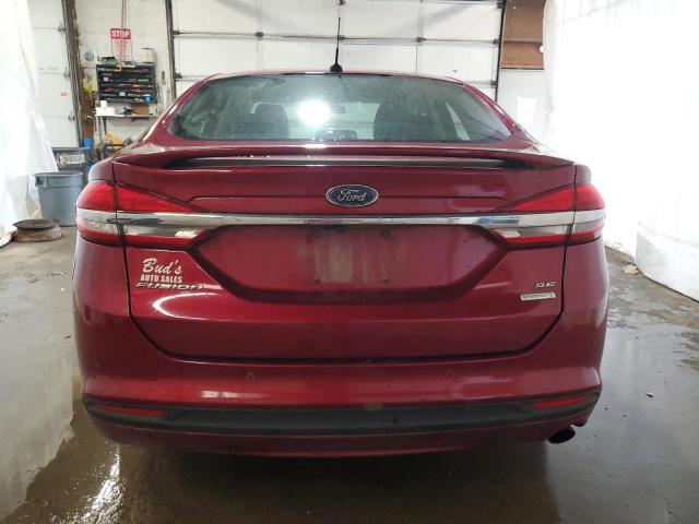 2017 Ford Fusion Se VIN: 3FA6P0HD6HR309311 Lot: 54977884