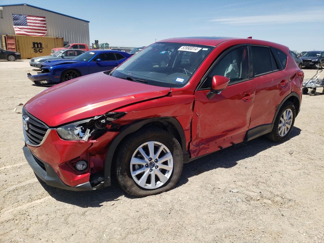 JM3KE4CY5G0672950 2016 Mazda Cx-5 Touring