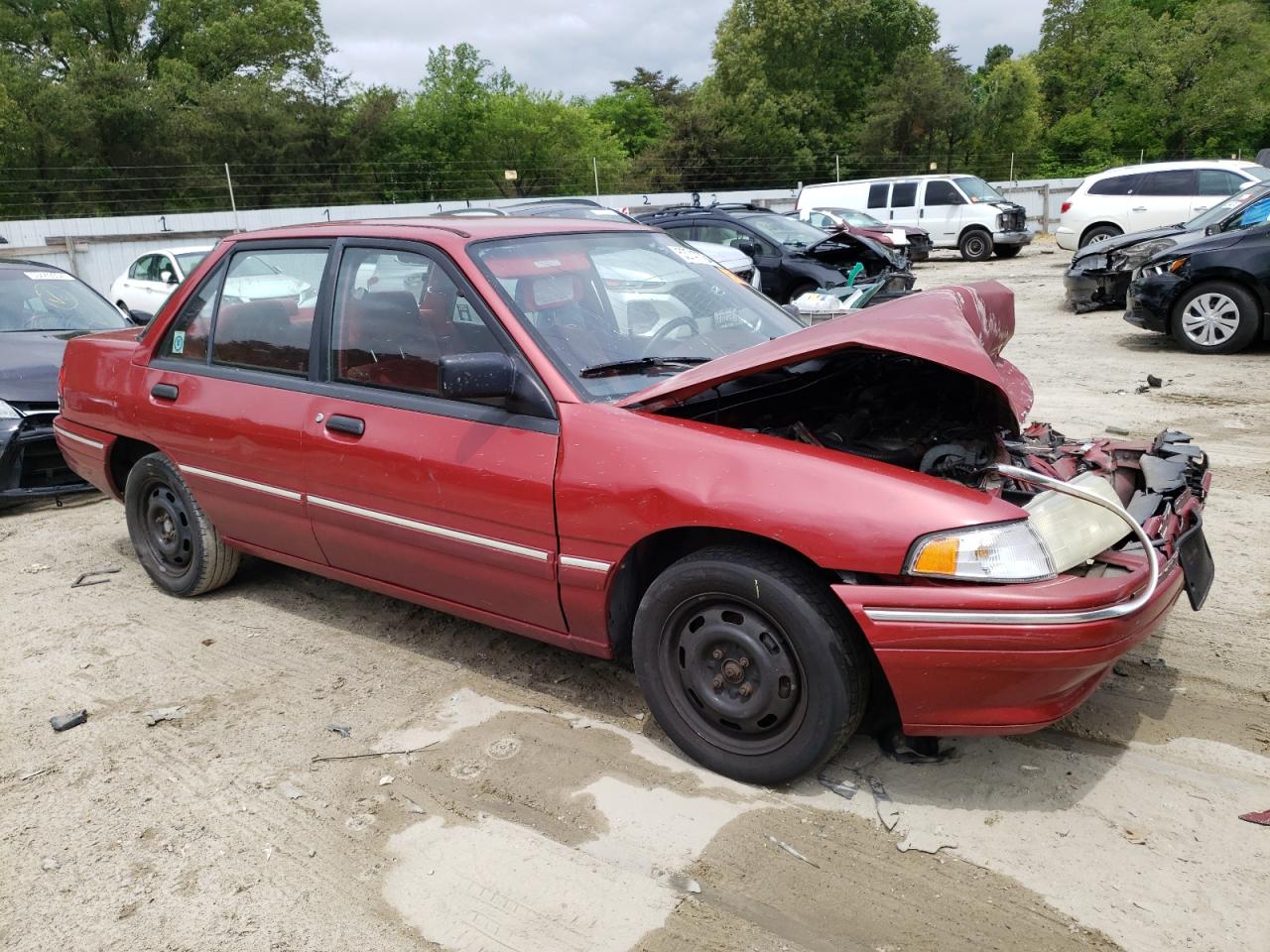 3MAPM10J3MR667555 1991 Mercury Tracer