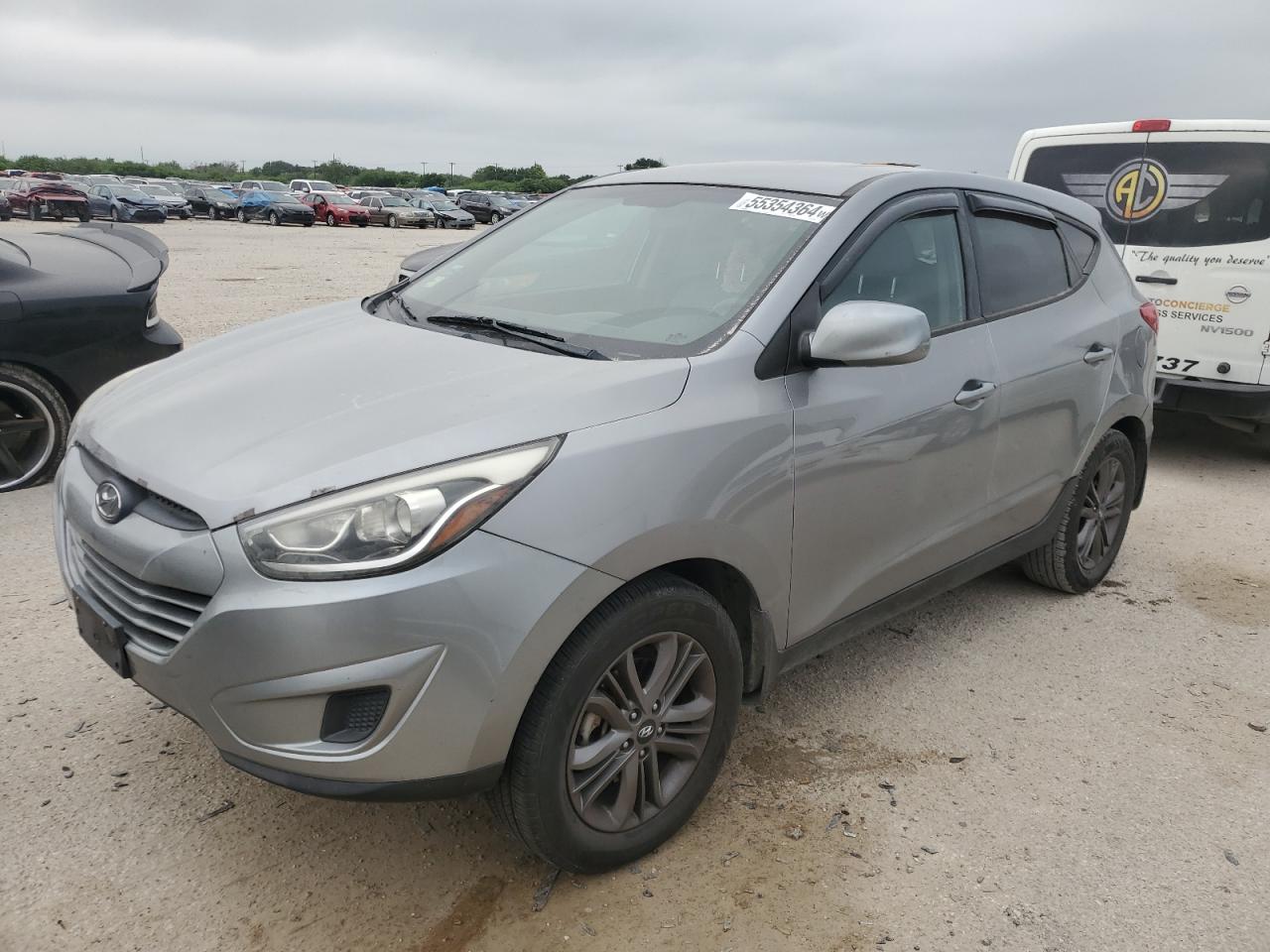 KM8JT3AF9EU840385 2014 Hyundai Tucson Gls