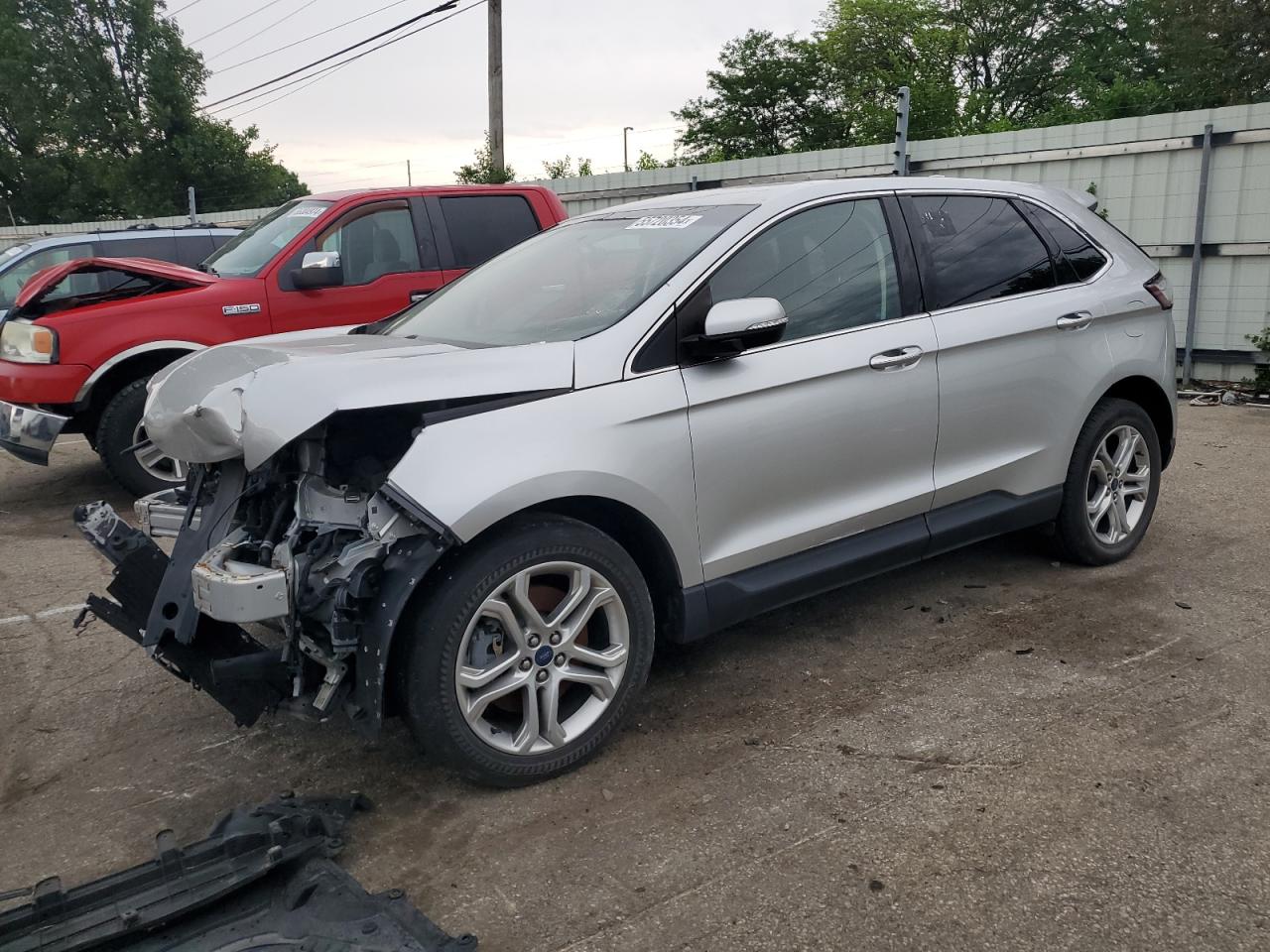 2018 Ford Edge Titanium vin: 2FMPK3K86JBC02222