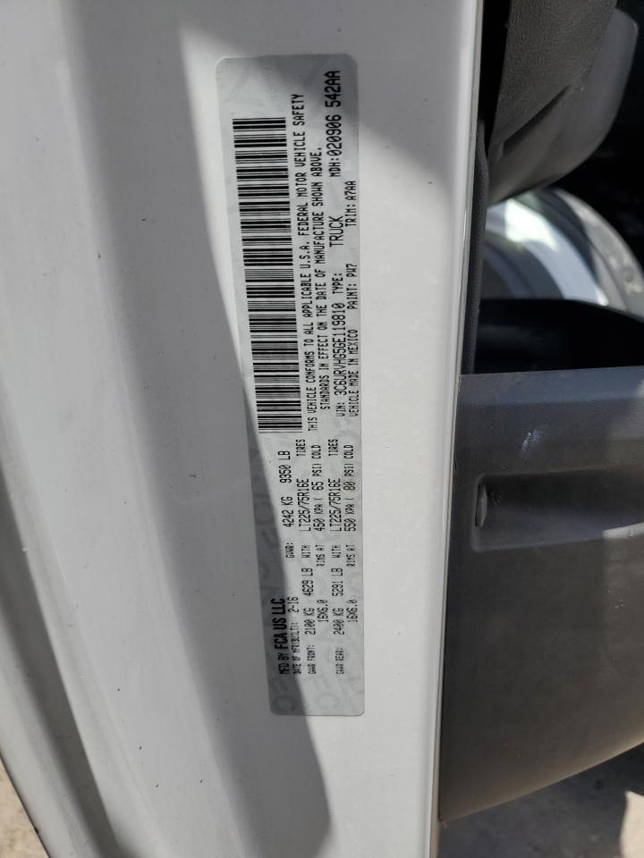 3C6URVHG5GE119810 2016 Ram Promaster 3500 3500 High