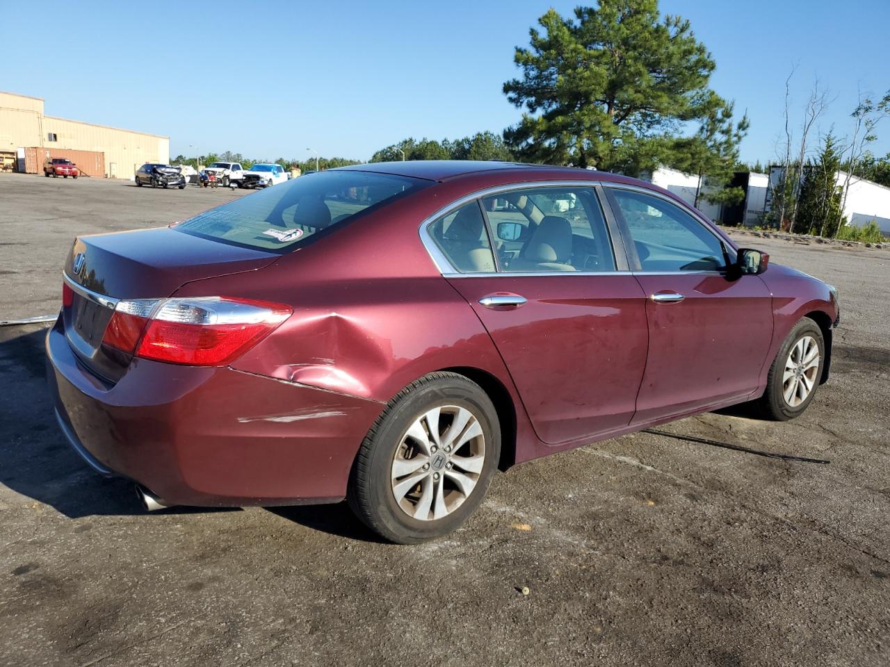 1HGCR2F38EA054259 2014 Honda Accord Lx