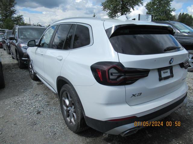 2023 BMW X3 xDrive30I VIN: 5UX53DP05P9S45424 Lot: 50260384