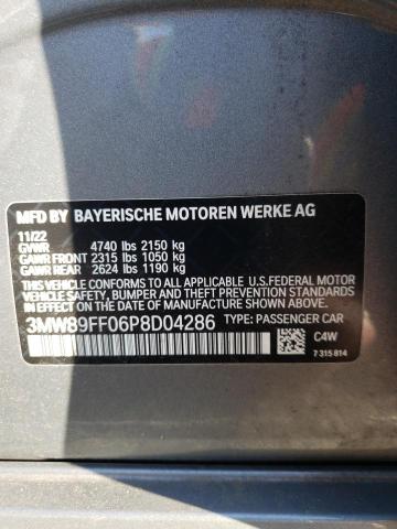 2023 BMW 330Xi VIN: 3MW89FF06P8D04286 Lot: 53424824