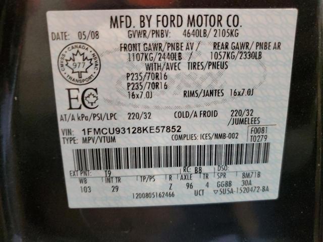 1FMCU93128KE57852 2008 Ford Escape Xlt