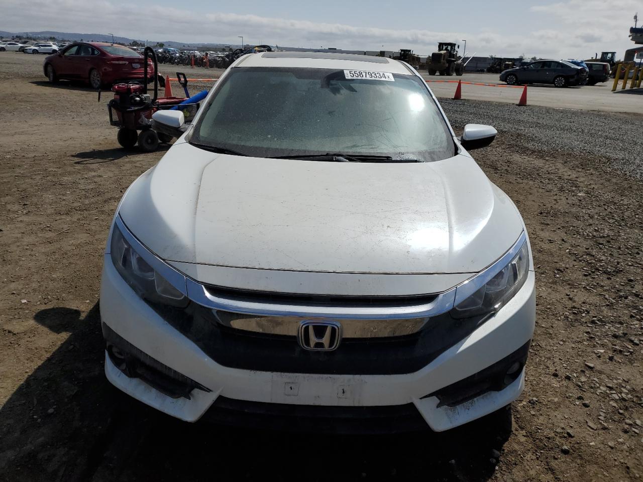 Lot #2869508876 2018 HONDA CIVIC EXL