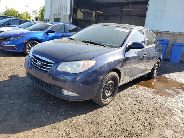 2010 Hyundai Elantra Blue VIN: KMHDU4AD3AU915591 Lot: 53743414