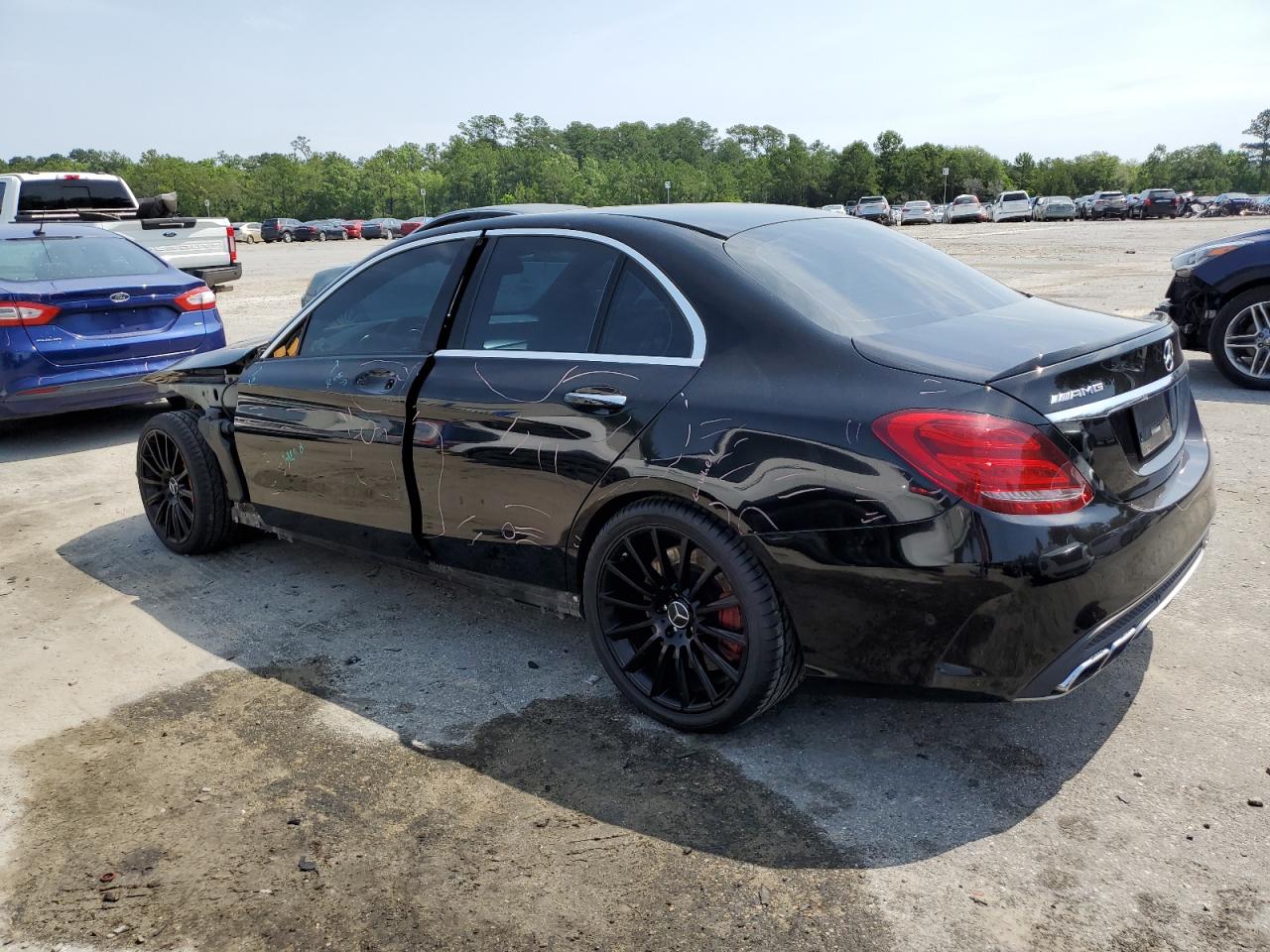 55SWF8HB0GU103412 2016 Mercedes-Benz C 63 Amg-S