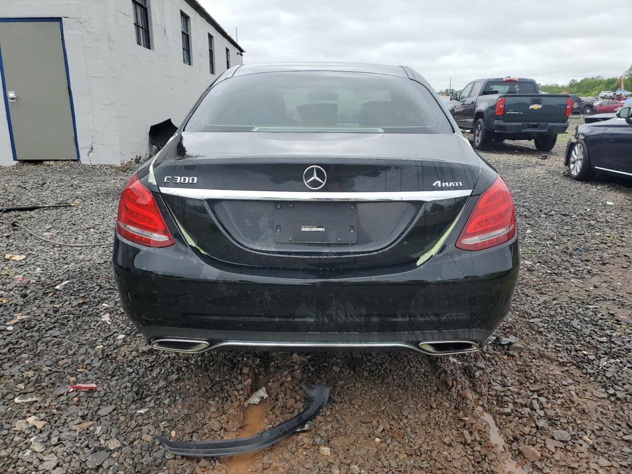 55SWF4KB7FU063667 2015 Mercedes-Benz C 300 4Matic