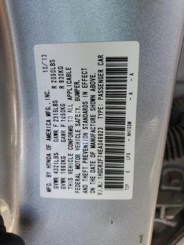 2014 Honda Accord Ex VIN: 1HGCR2F74EA049823 Lot: 56107114