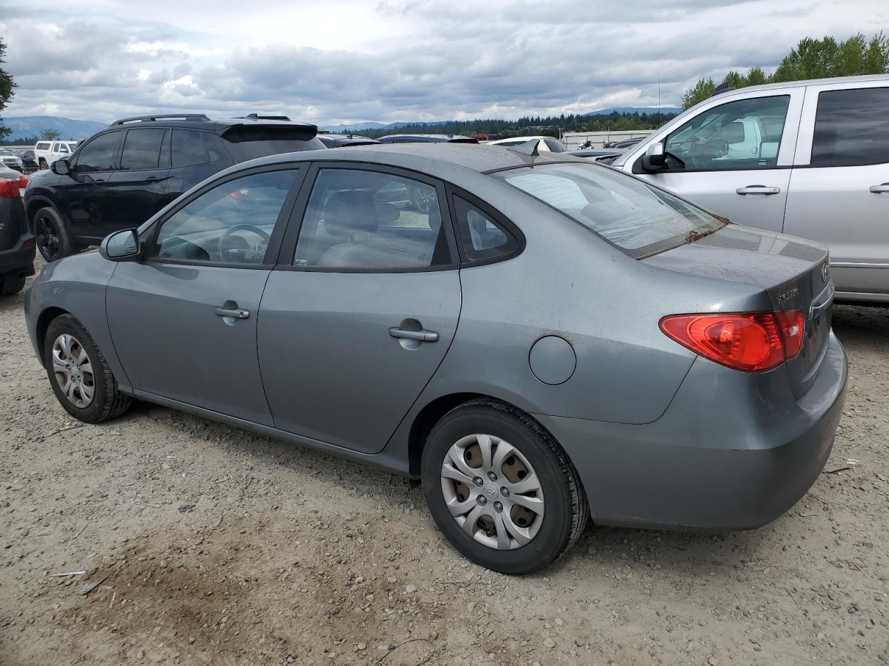 KMHDU4AD9AU937367 2010 Hyundai Elantra Blue