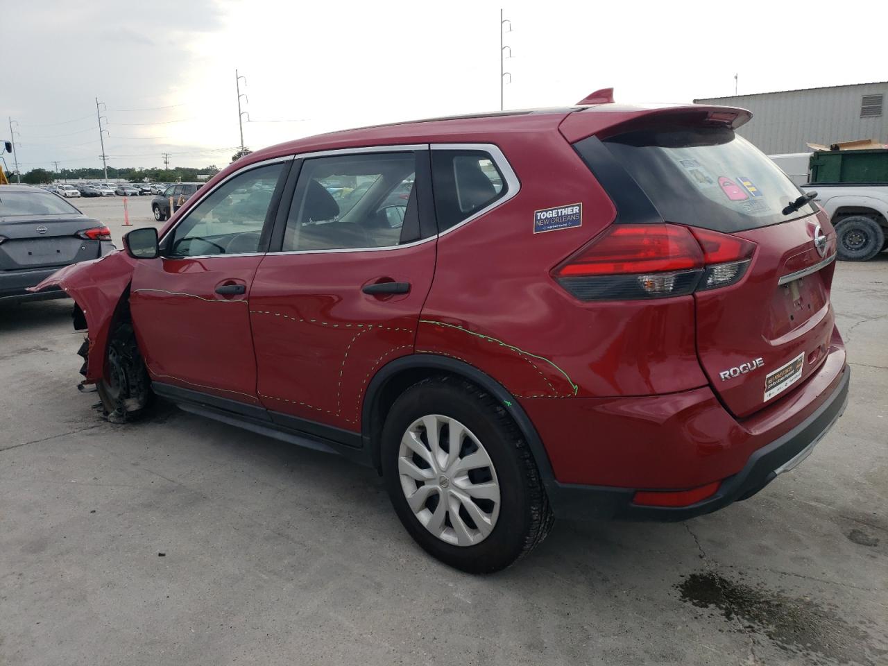 JN8AT2MT5HW132129 2017 Nissan Rogue S