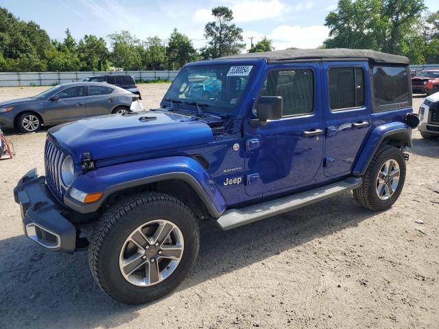 2018 Jeep Wrangler Unlimited Sahara VIN: 1C4HJXEN2JW324594 Lot: 55380054