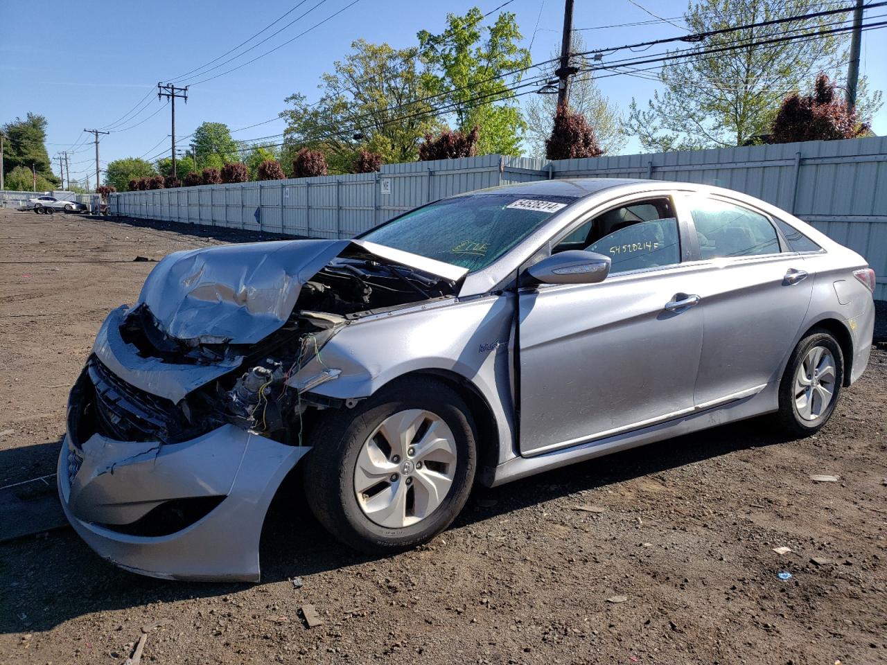 KMHEC4A45FA126519 2015 Hyundai Sonata Hybrid