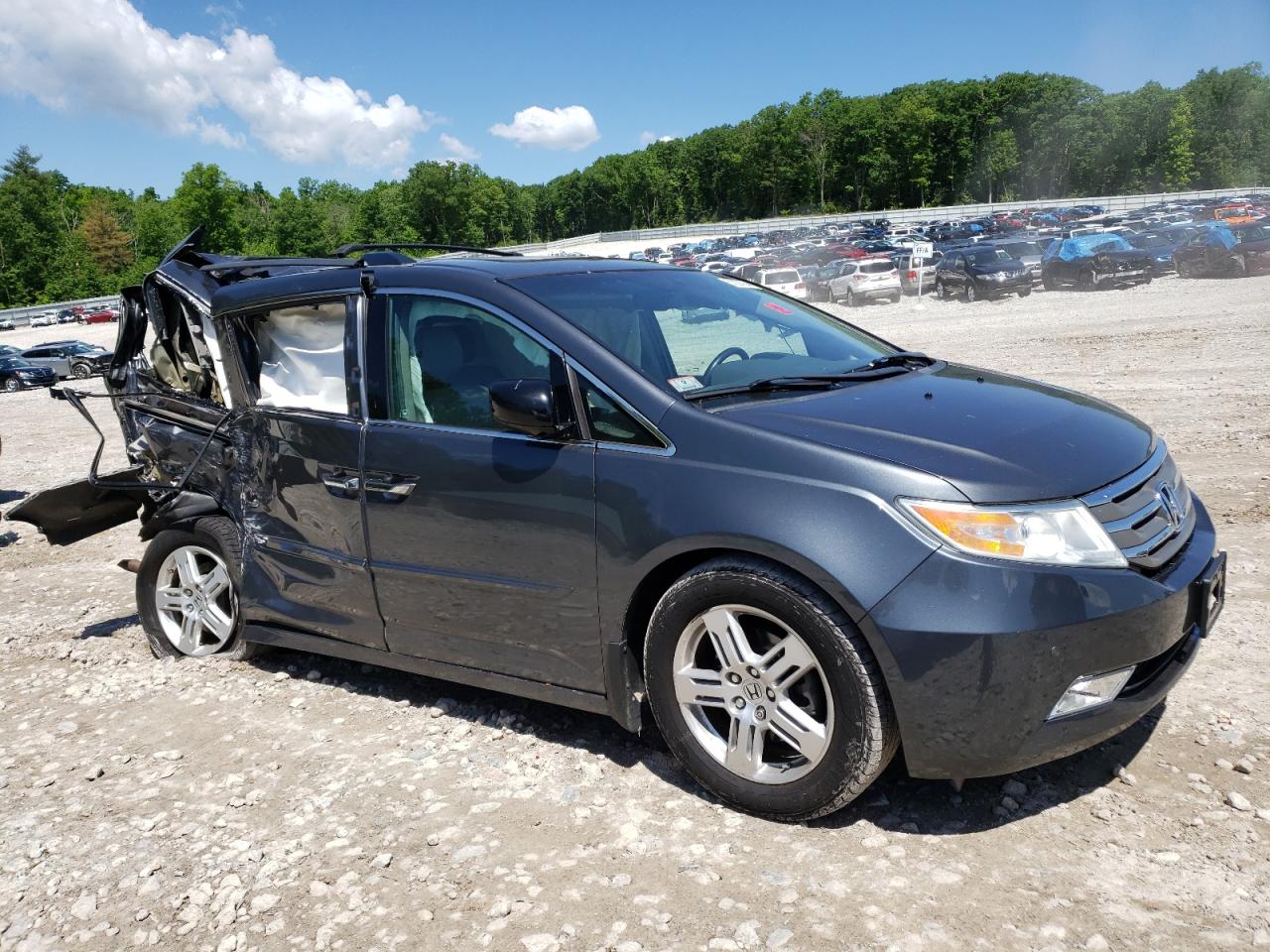 5FNRL5H93CB084948 2012 Honda Odyssey Touring