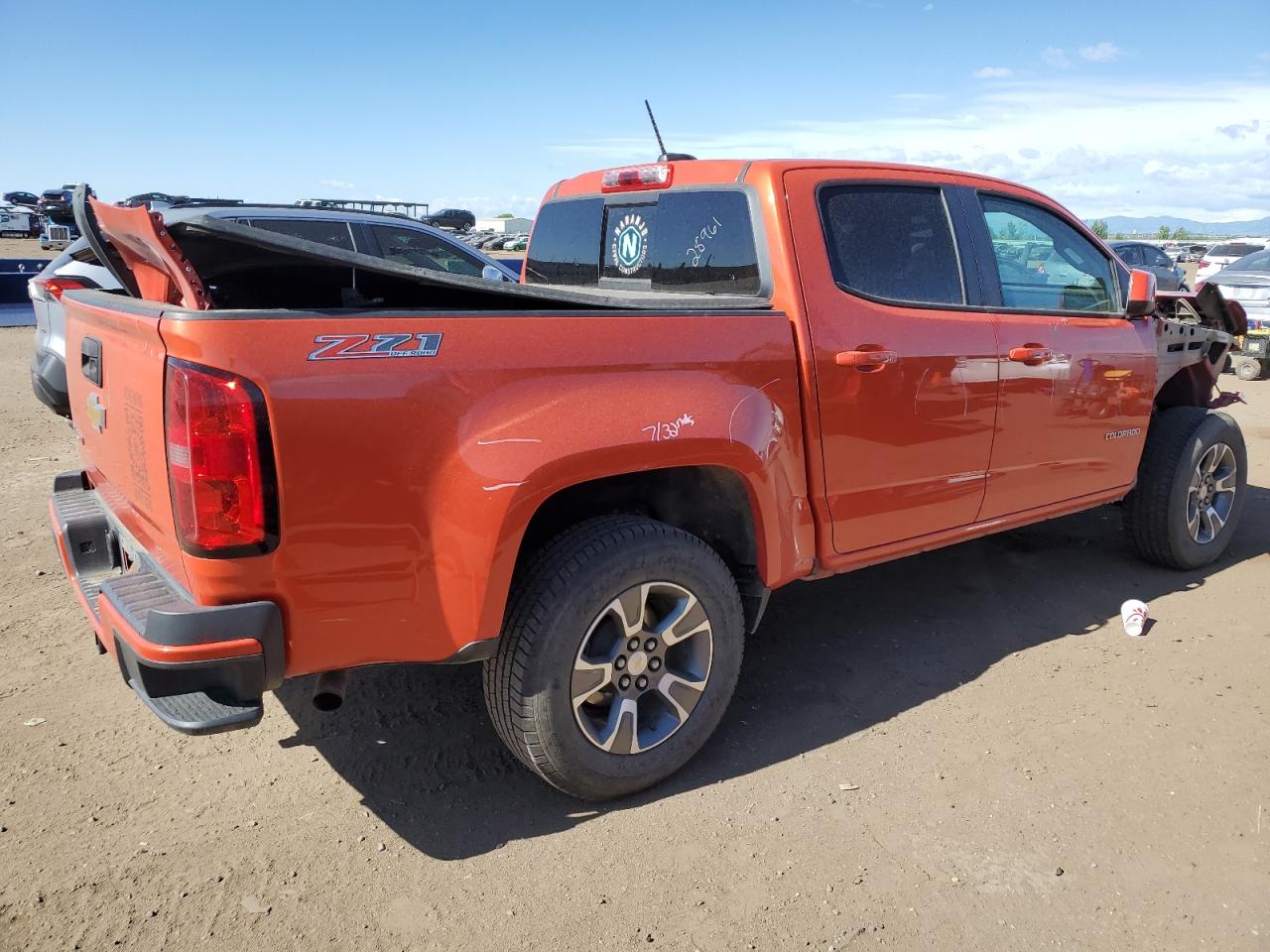 1GCGTDE39G1343023 2016 Chevrolet Colorado Z71