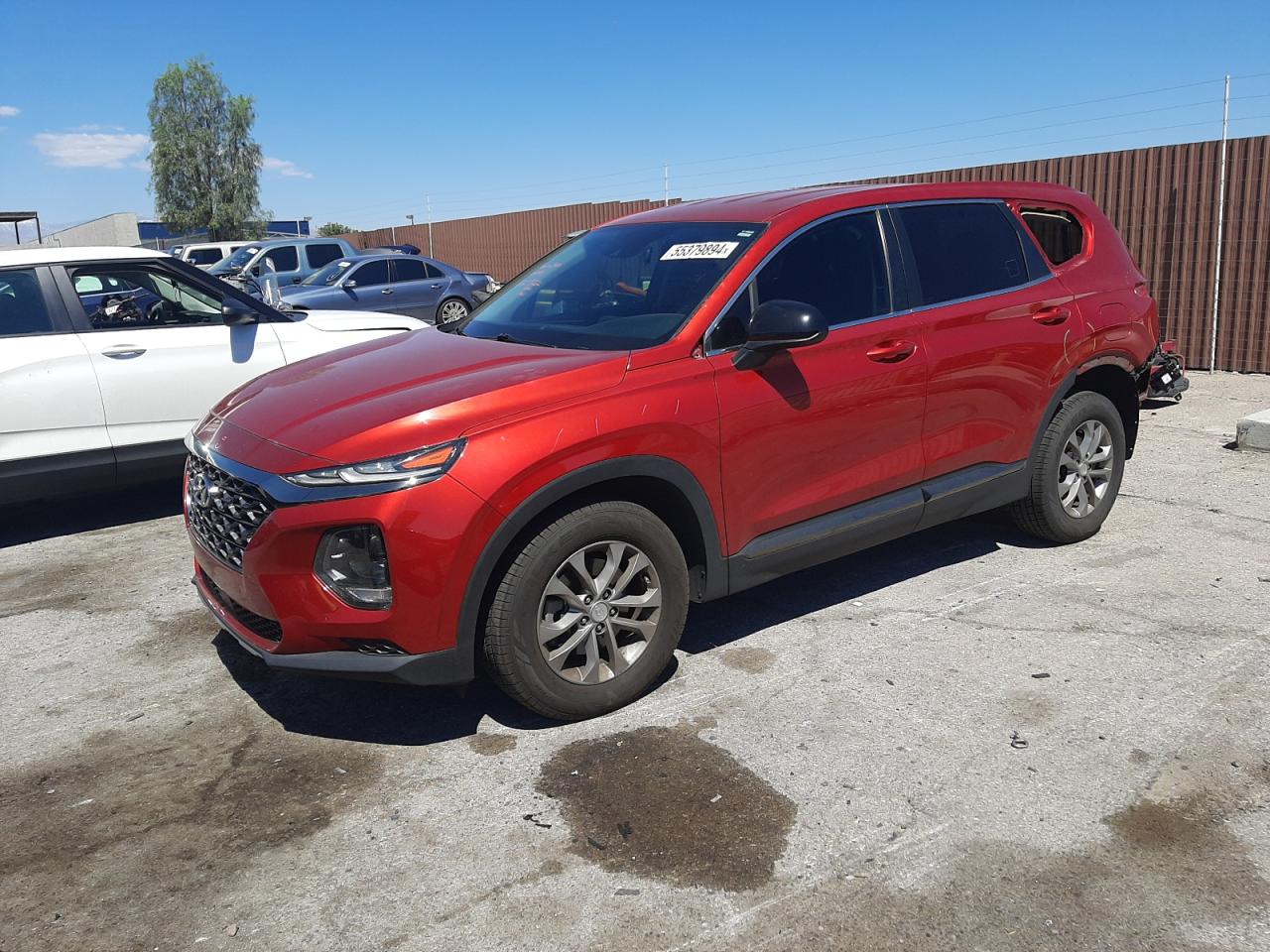 5NMS23AD4KH135166 2019 Hyundai Santa Fe Se