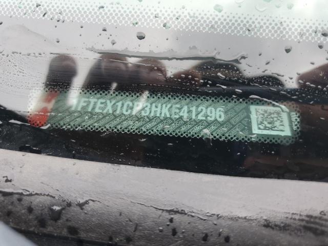 2017 Ford F150 Super Cab VIN: 1FTEX1CP3HKE41296 Lot: 55502944